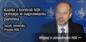 Więcej o działalności NIK