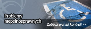 NIK o problemach niepełnosprawnych