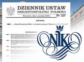 Znowelizowana Ustawa o NIK weszła w życie