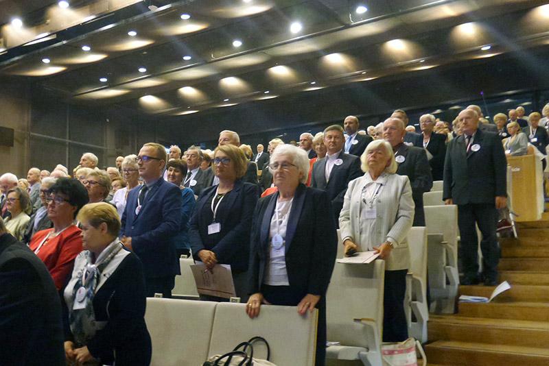 Audytorium sesji plenarnej Obywatelskiego Parlamentu Seniorów