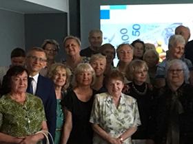 Prezes NIK Krzysztof Kwiatkowski na spotkaniu z seniorami