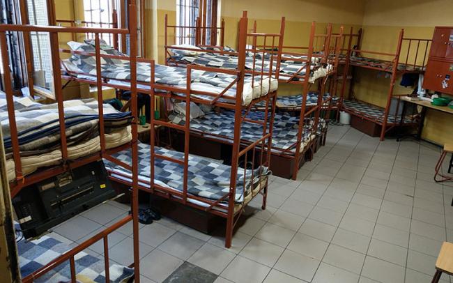 		Dormitory in the Detention Centre in Katowice. Source: NIK’s audit materials  