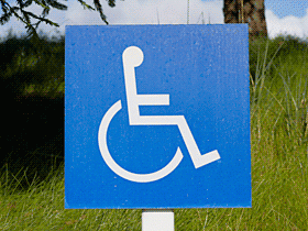 Symbol osób niepełnosprawnych