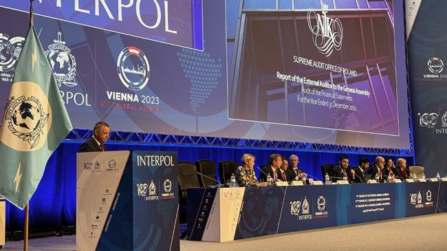 Plenary session of the General Assembly of INTERPOL in Vienna