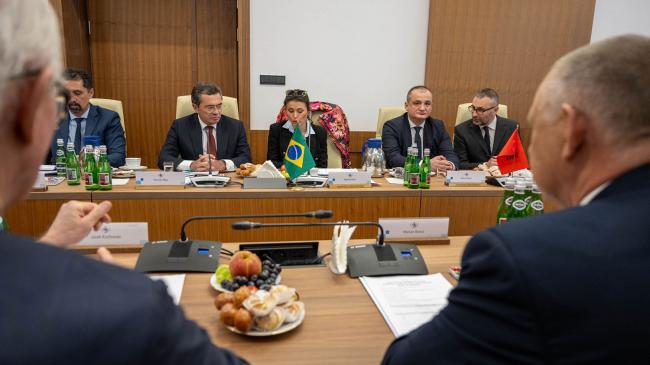 Goście NIK z NOK Brazyli i Albanii na&nbsp;spotkaniu z kierownictwem NIK