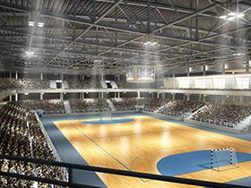 Ilustracja: Hala sportowa