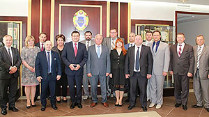 Representatives of the Belarusian State Control Committee and Polish NIK