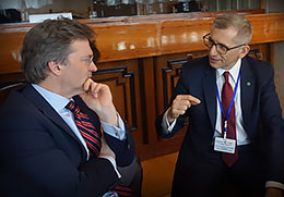 Spotkanie Prezesa Trybunału Obrachunkowego Holandii Arno Vissera i&nbsp;Prezesa NIK Krzysztofa Kwiatkowskiego