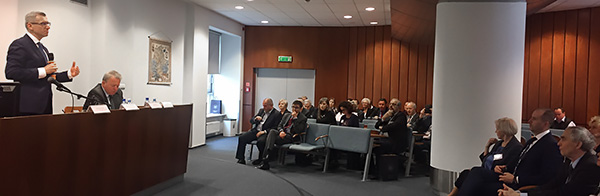 Prezesem NIK, Krzysztof Kwiatkowski w&nbsp;trakcie debaty na&nbsp;Uniwersytecie Warszawski