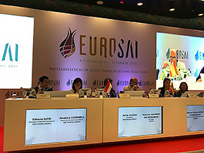 Prezydium obrad kongresu EUROSAI