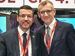 Prezes NIK Krzysztof Kwiatkowski z szefem tureckiego najwyższego organu kontroli, Seyitem Ahmetem Bas
