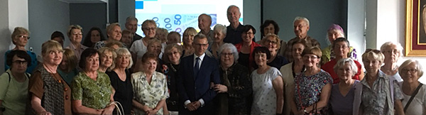 Prezes NIK Krzysztof Kwiatkowski na spotkaniu z senorami