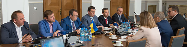Deputies to the Supreme Council of Ukraine, invited by the President of NIK, Krzysztof Kwiatkowski