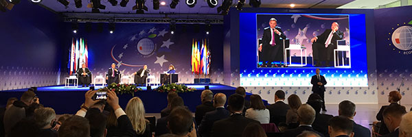 Zdjęcie z sesji Forum Ekonomicznego w Krynicy