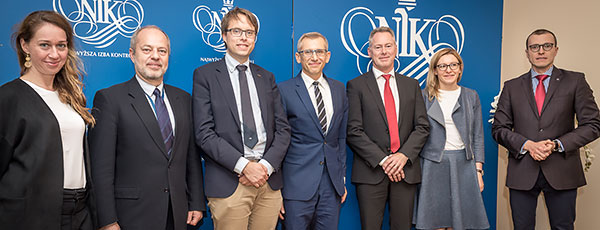 Representatives of the Swedish National Audit Office in NIK 2