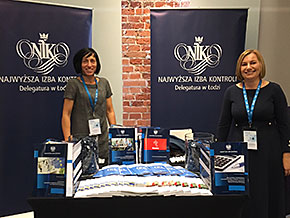 Stoisko NIK na X Europejskim Forum Gospodarczym