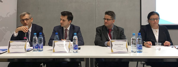 Prezes NIK wypowiada się na jednej z sesji VII Europejskiego Kongresu MŚP w Katowicach