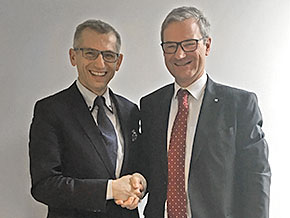 Prezes Najwyższej Izby Kontroli Krzysztof Kwiatkowski i&nbsp;Prezes Federalnej Izby Obrachunkowej (Bundesrechnungshof) Niemiec Kay Scheller