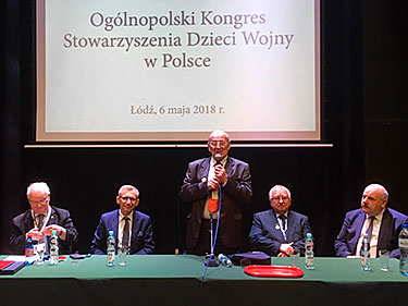 Prezydium Ogólnopolskiego Kongresu Stowarzyszenia Dzieci Wojny w&nbsp;Polsce