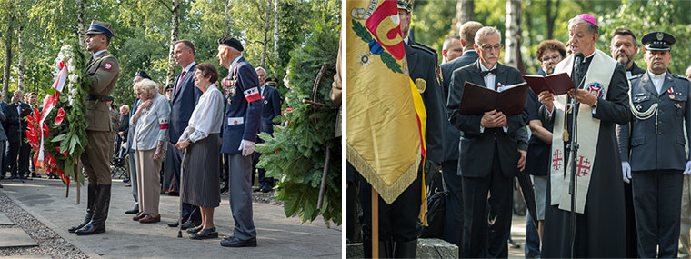 Obchody rocznicy wybuchu Powstania Warszawskiego na&nbsp;Powązkach w&nbsp;Warszawie 3