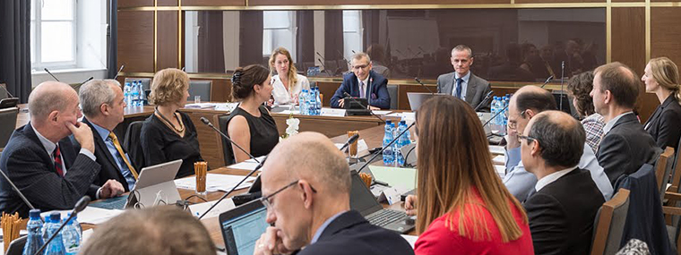 Spotkania podkomisji INTOSAI ds. Standardów Kontroli Wewnętrznej w NIK w Warszawie