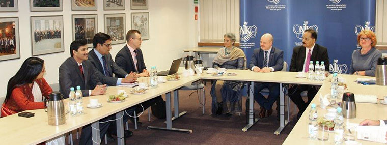 Seminarium polsko - indyjskie. Wizyta robocza w Delegaturze NIK w Krakowie