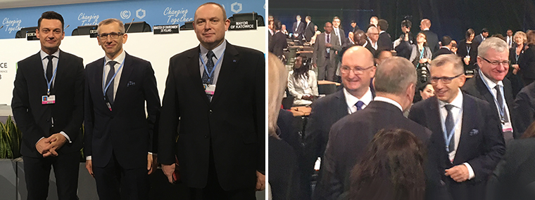Delegacja NIK na otwarciu obrad COP 24
