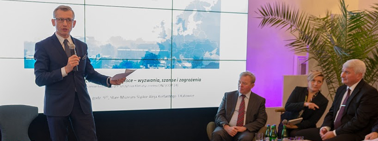 Prezes NIK Krzysztof Kwiatkowski w trakcie swojej wypowiedzi