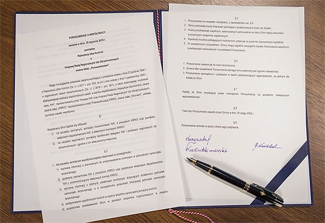 Podpisane porozumienie