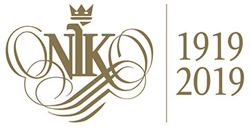Logo 100-lecia NIK