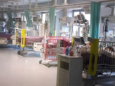 Oddział Anestezjologii i&nbsp;Intensywnej Terapii Szpitala Dziecięcego w&nbsp;Bydgoszczy.