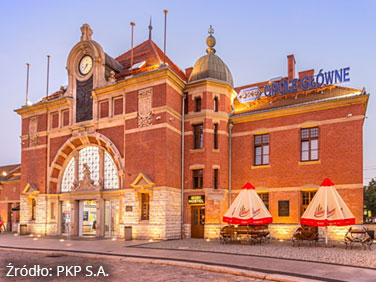Dworzec Opole Główne  Źródło: PKP S.A.