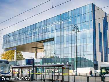 Dworzec Bydgoszcz Główna. Źródło: PKP S.A.