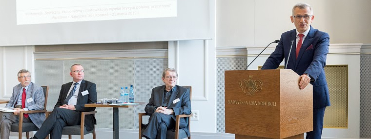 Prezes NIK Krzysztof Kwiatkowski podsumowuje debatę