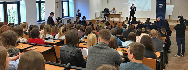 Wykład specjalny Prezesa NIK dla studentów KUL w&nbsp;ramach cyklu 