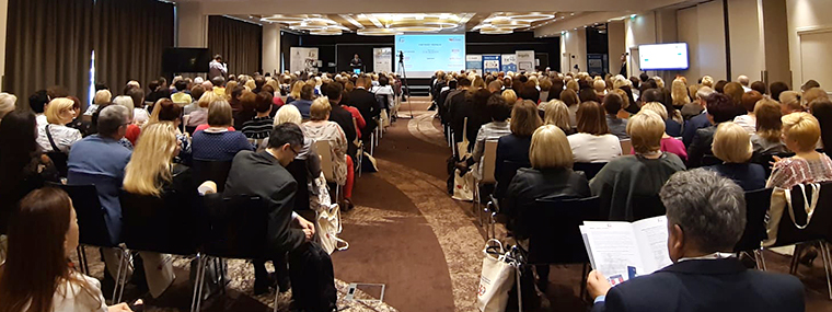 Uczestnicy II Krajowego Kongresu Forów Skarbników w&nbsp;Warszawie