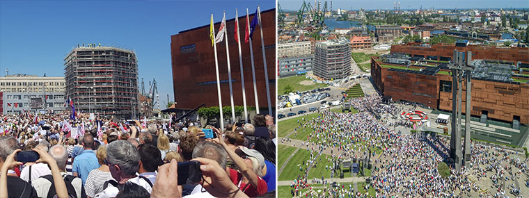Obchody rocznicy wyborów 4 lipca w&nbsp;Gdańsku