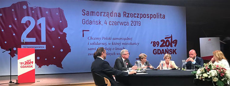 Debata samorządowa z&nbsp;okazji rocznicy wyborów 4 lipca w&nbsp;Gdańsku