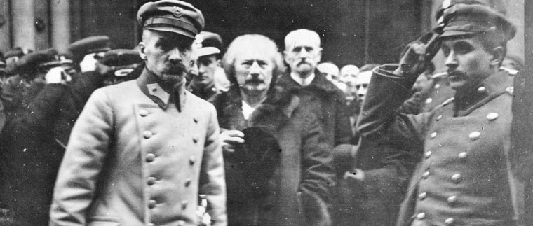 Józef Piłsudski i Ignacy Paderewski