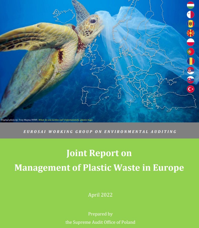 Cover of Joint Report on Management of Plastic Waste in Europe