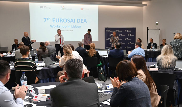 Opening of the workshop: Lars Skage Engebretsen, SAI of Norway, Peter Danielsson and Christian Andersson, SAI of Sweden and Prof. Jonas Månsson, Blekinge Institute of Technology