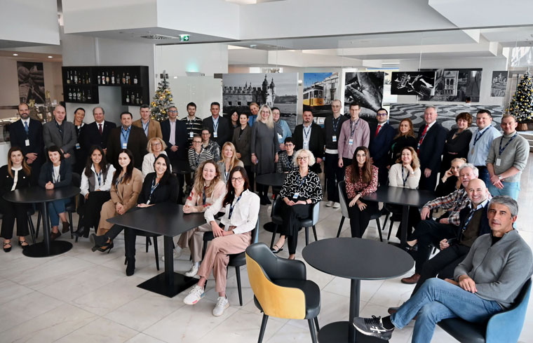 Group photo of participants of the DEA workshop in Lisbon in December 2024
