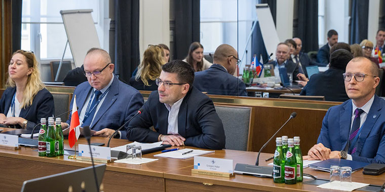 NIK representatives at the EUROSAI seminar on capacity building in Warsaw