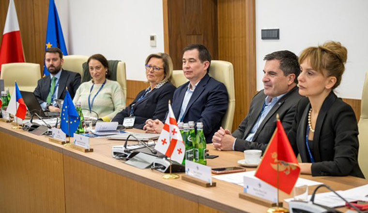 Representatives of IDI and legal departments of INTOSAI Member States