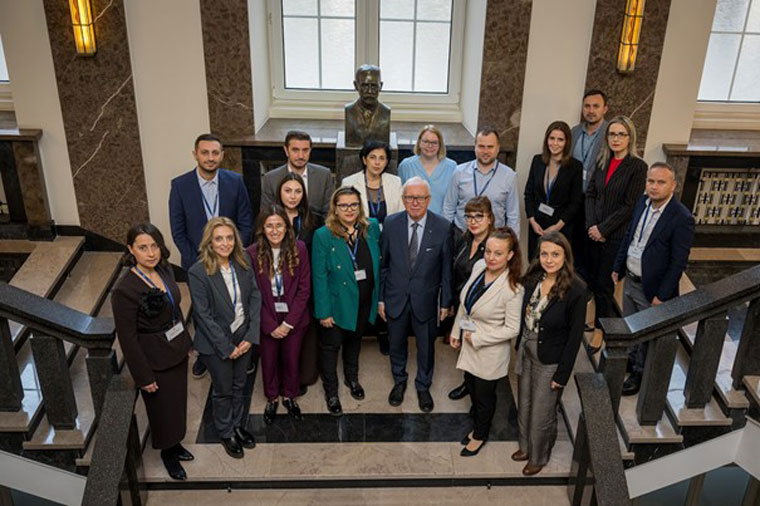 Representatives of NIK and members of the North Macedonian delegation