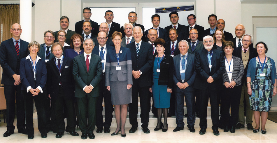 The Contact Committee meeting in Vilnius - group photo