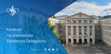 Konkurs na stanowisko Dyrektora Wielkopolskiej Delegatury NIK w Poznaniu